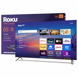 Roku Smart TV 2025 - 65-Inch Select Series